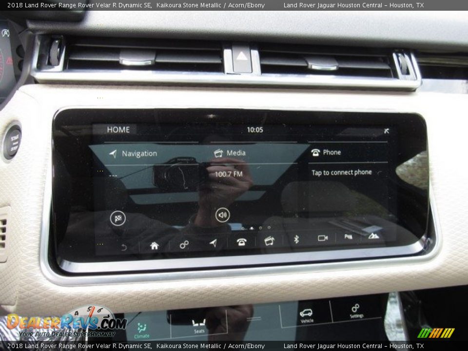 2018 Land Rover Range Rover Velar R Dynamic SE Kaikoura Stone Metallic / Acorn/Ebony Photo #31