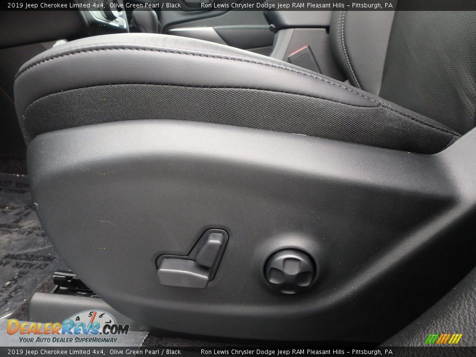 2019 Jeep Cherokee Limited 4x4 Olive Green Pearl / Black Photo #15