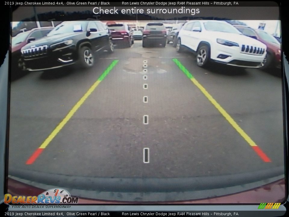 2019 Jeep Cherokee Limited 4x4 Olive Green Pearl / Black Photo #17