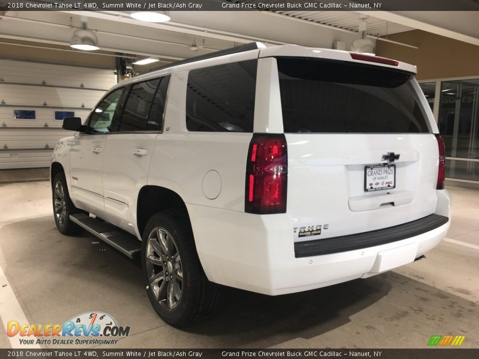 2018 Chevrolet Tahoe LT 4WD Summit White / Jet Black/Ash Gray Photo #4