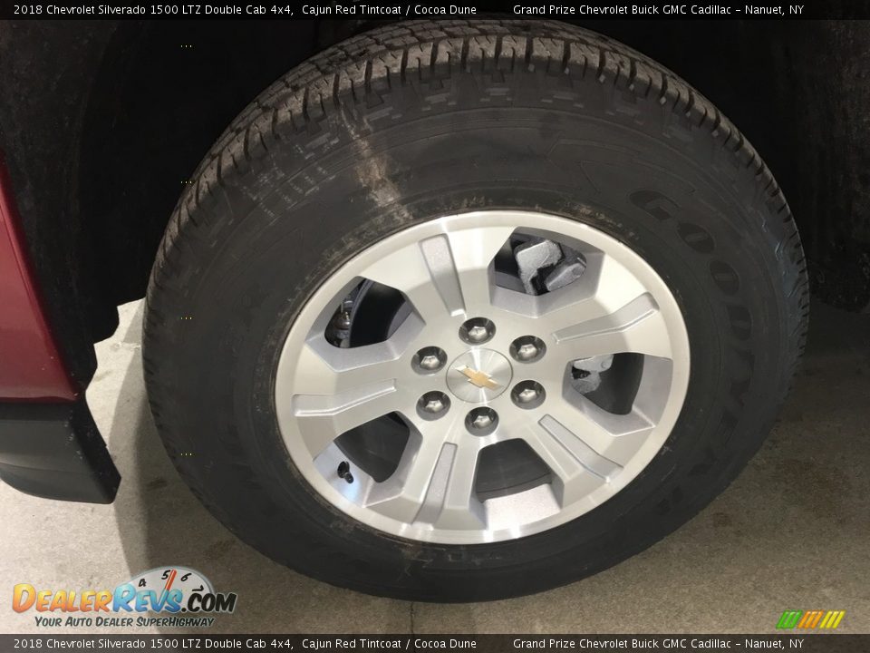 2018 Chevrolet Silverado 1500 LTZ Double Cab 4x4 Cajun Red Tintcoat / Cocoa Dune Photo #10