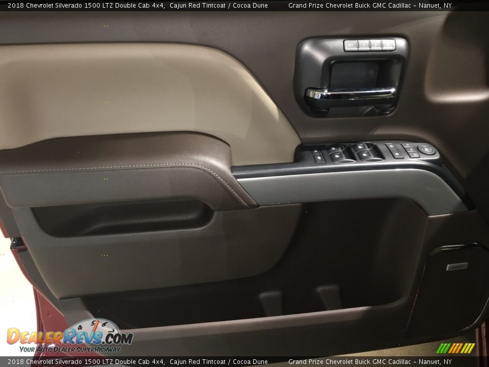 2018 Chevrolet Silverado 1500 LTZ Double Cab 4x4 Cajun Red Tintcoat / Cocoa Dune Photo #11