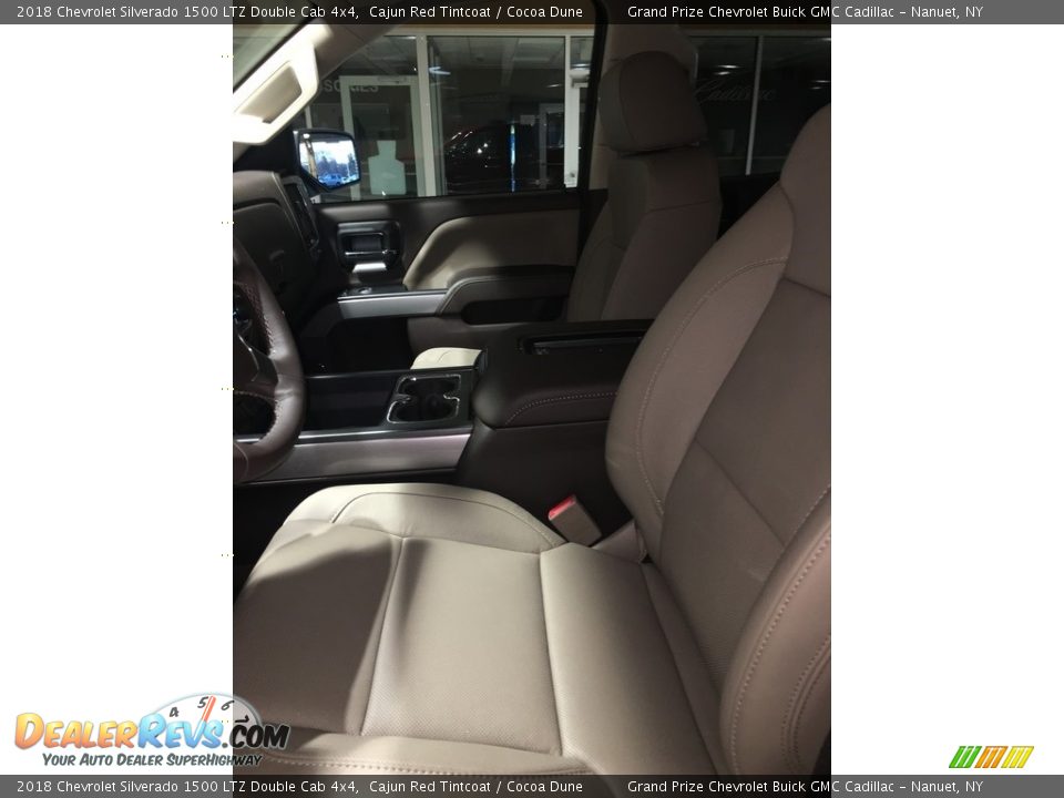 2018 Chevrolet Silverado 1500 LTZ Double Cab 4x4 Cajun Red Tintcoat / Cocoa Dune Photo #12