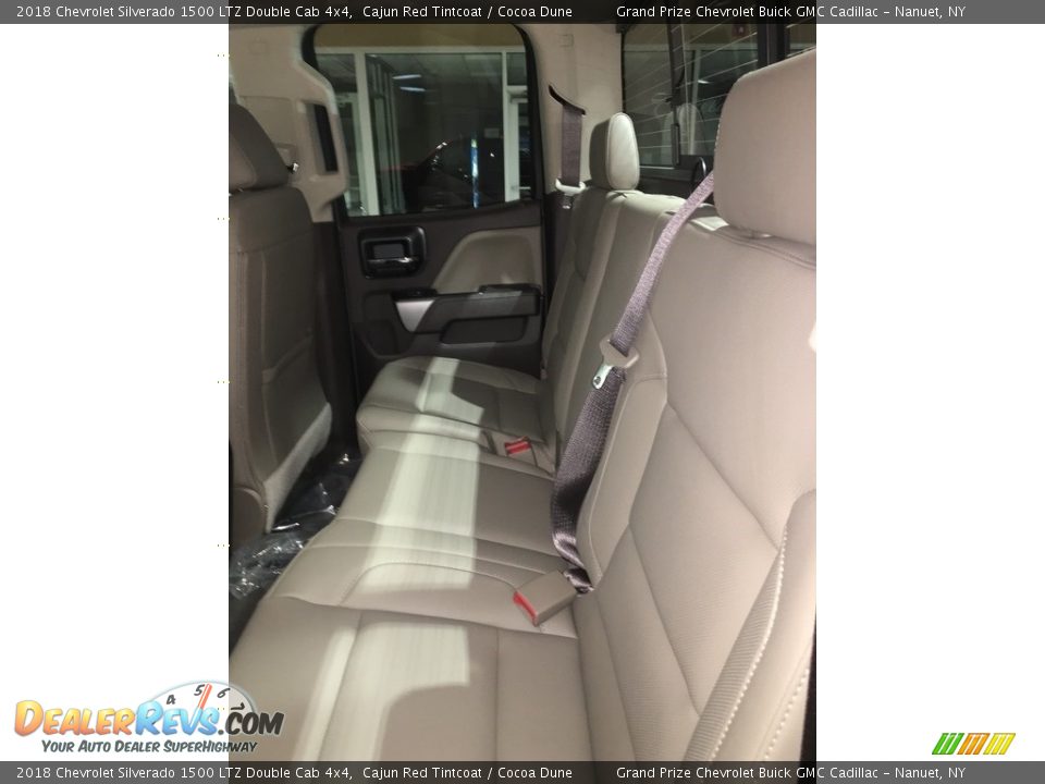 2018 Chevrolet Silverado 1500 LTZ Double Cab 4x4 Cajun Red Tintcoat / Cocoa Dune Photo #13
