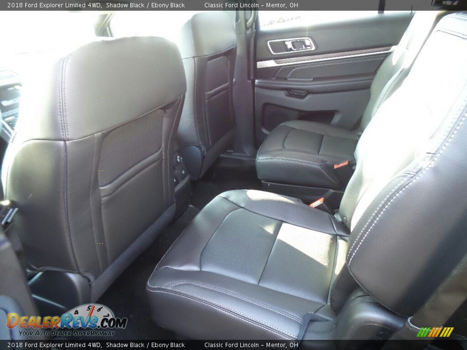 2018 Ford Explorer Limited 4WD Shadow Black / Ebony Black Photo #4
