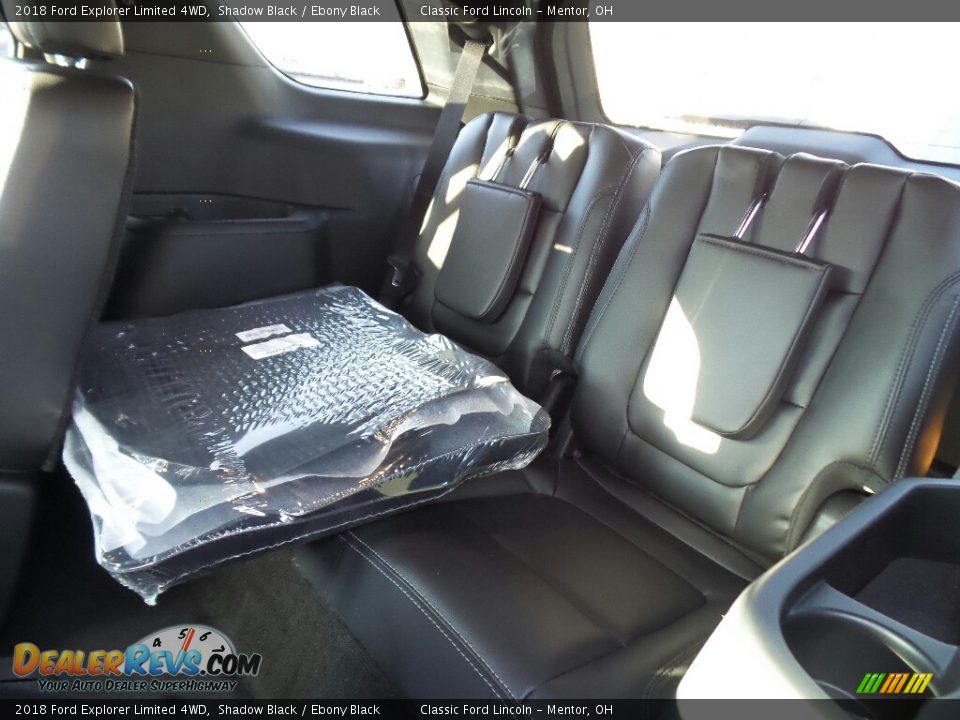 2018 Ford Explorer Limited 4WD Shadow Black / Ebony Black Photo #5