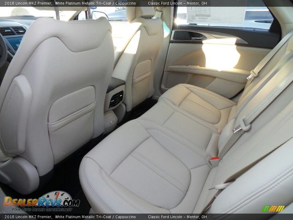 Rear Seat of 2018 Lincoln MKZ Premier Photo #4