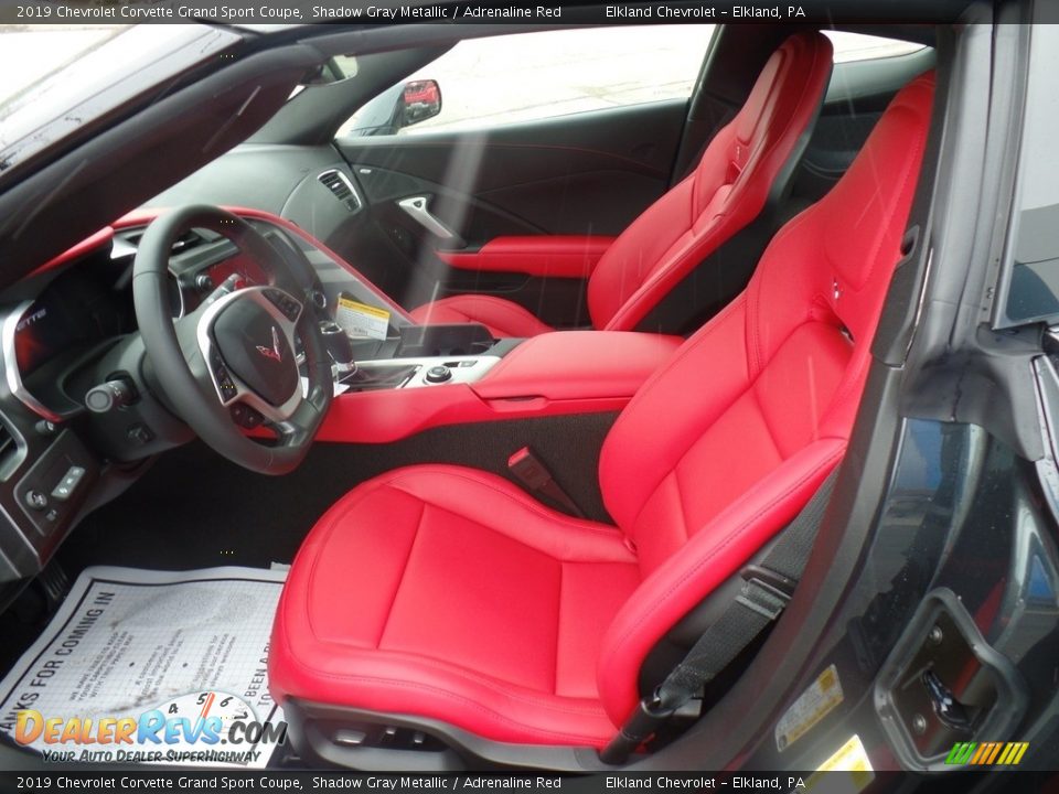Front Seat of 2019 Chevrolet Corvette Grand Sport Coupe Photo #17