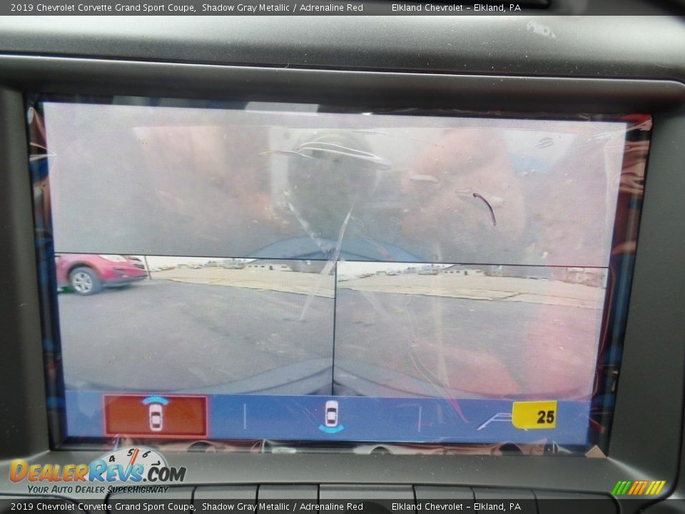 2019 Chevrolet Corvette Grand Sport Coupe Shadow Gray Metallic / Adrenaline Red Photo #29