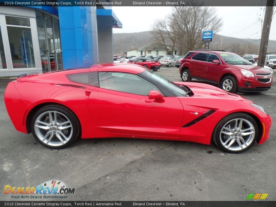 2019 Chevrolet Corvette Stingray Coupe Torch Red / Adrenaline Red Photo #4