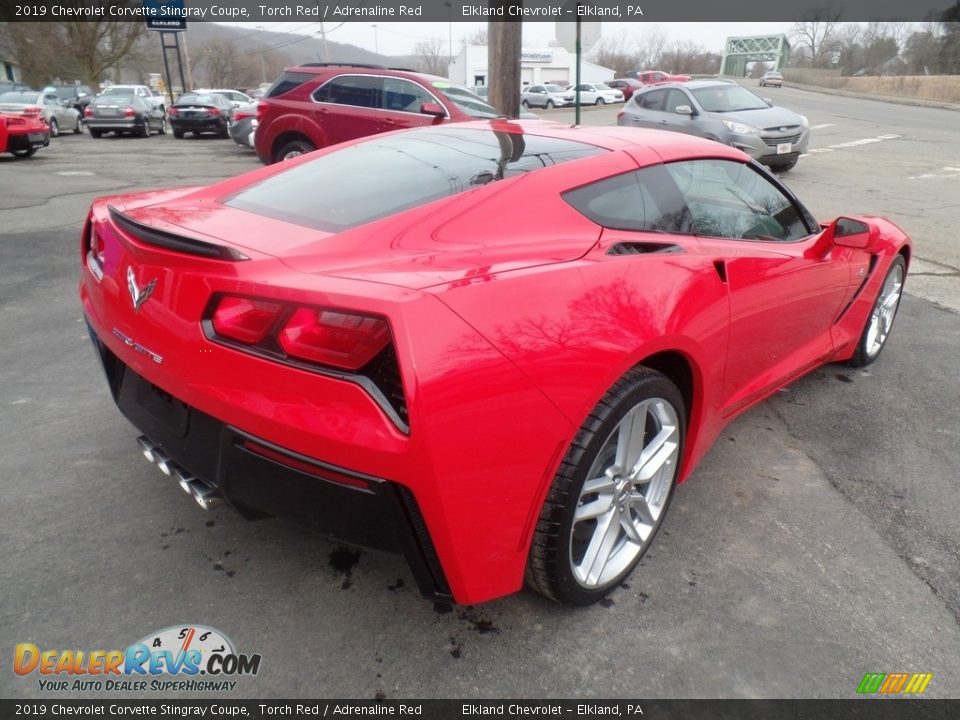 2019 Chevrolet Corvette Stingray Coupe Torch Red / Adrenaline Red Photo #5