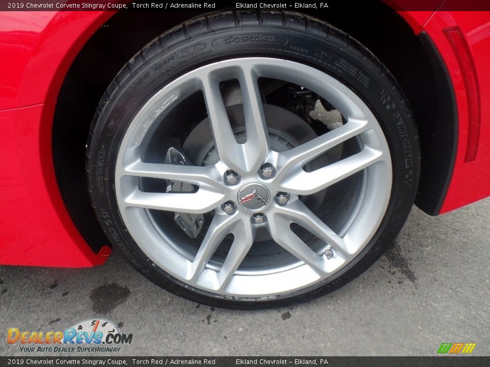 2019 Chevrolet Corvette Stingray Coupe Wheel Photo #9