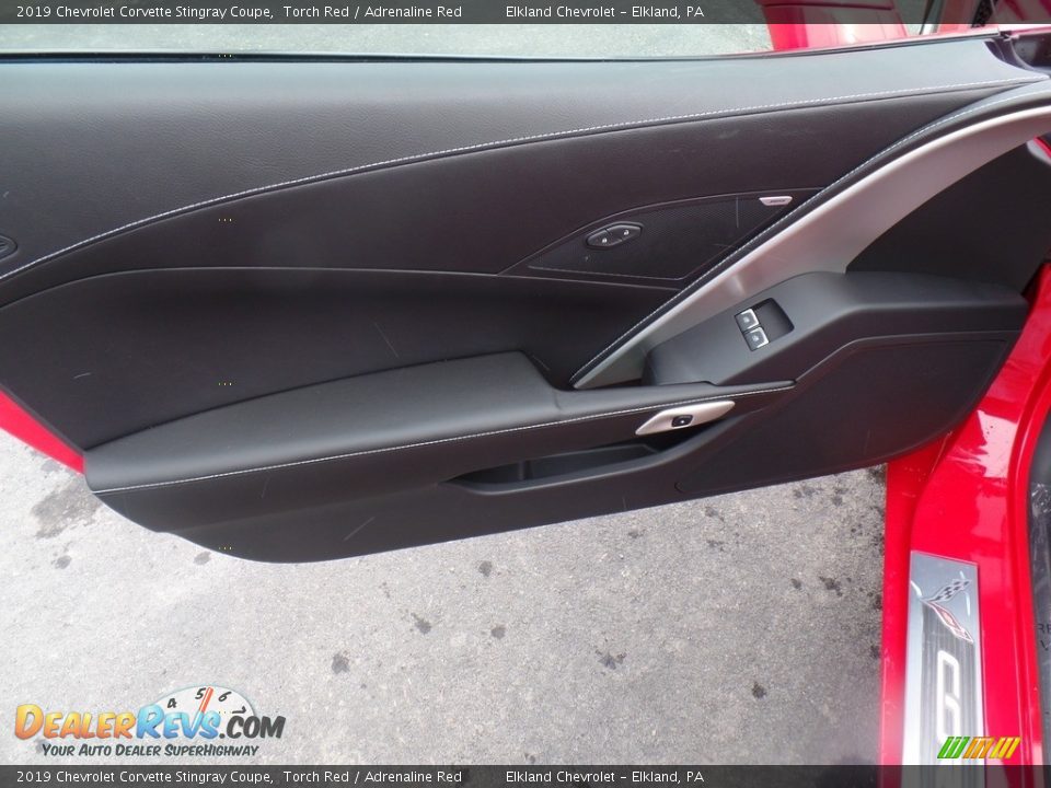 2019 Chevrolet Corvette Stingray Coupe Torch Red / Adrenaline Red Photo #12
