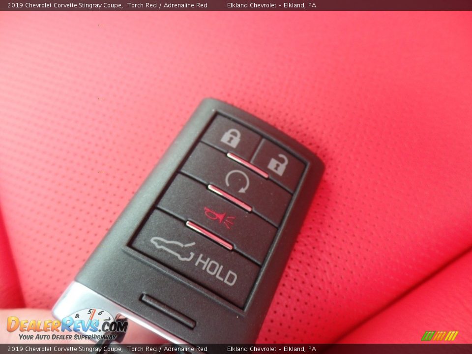 Keys of 2019 Chevrolet Corvette Stingray Coupe Photo #14
