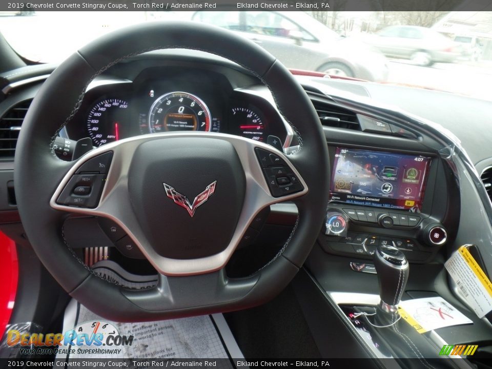 2019 Chevrolet Corvette Stingray Coupe Steering Wheel Photo #16
