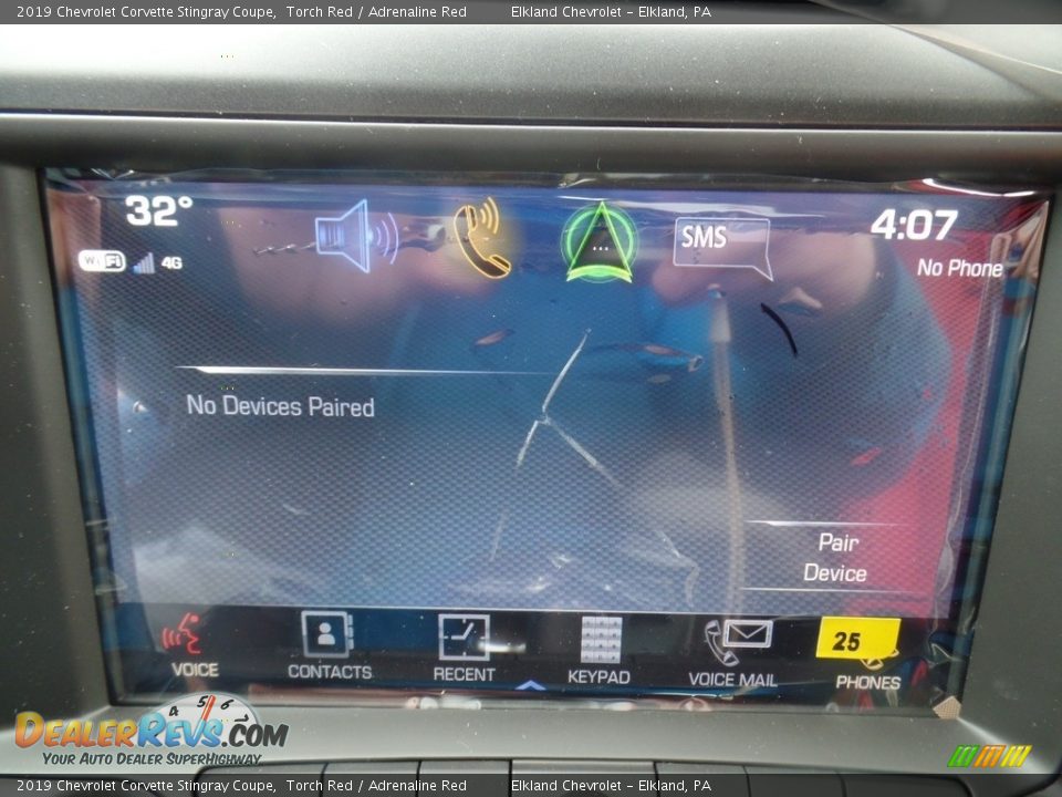 2019 Chevrolet Corvette Stingray Coupe Torch Red / Adrenaline Red Photo #24