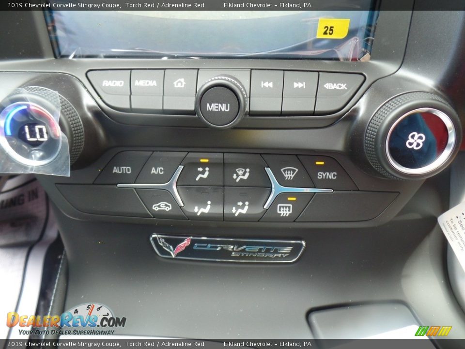 2019 Chevrolet Corvette Stingray Coupe Torch Red / Adrenaline Red Photo #26