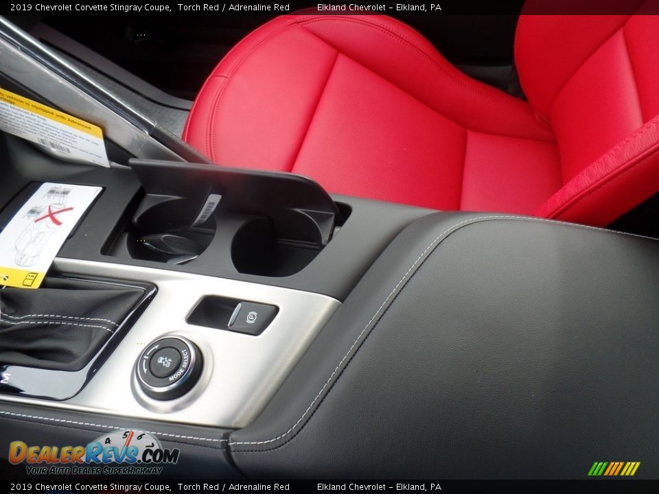 2019 Chevrolet Corvette Stingray Coupe Torch Red / Adrenaline Red Photo #28