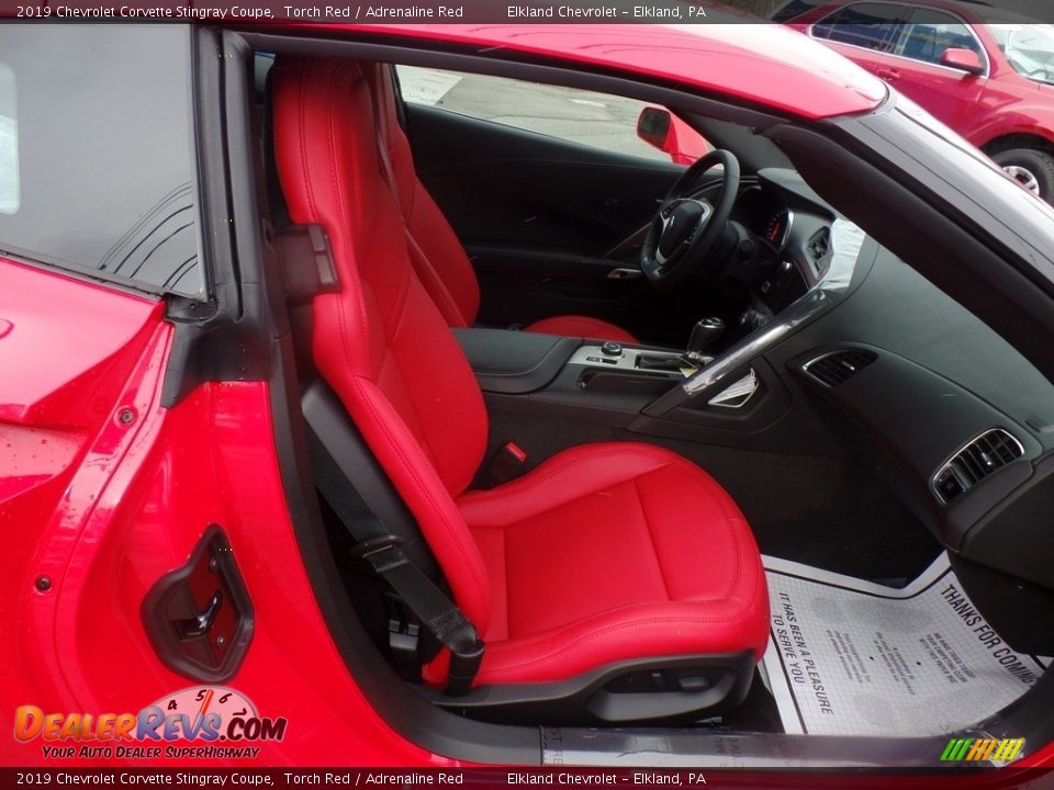 2019 Chevrolet Corvette Stingray Coupe Torch Red / Adrenaline Red Photo #30
