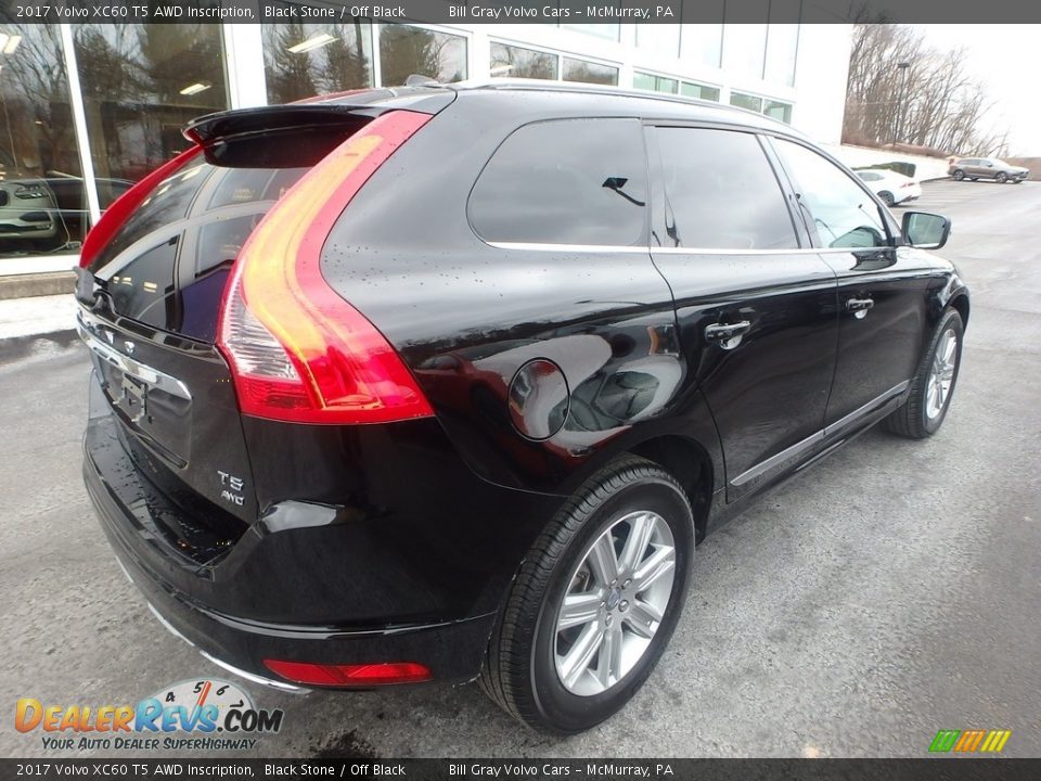 2017 Volvo XC60 T5 AWD Inscription Black Stone / Off Black Photo #3