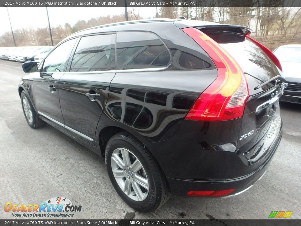 2017 Volvo XC60 T5 AWD Inscription Black Stone / Off Black Photo #6
