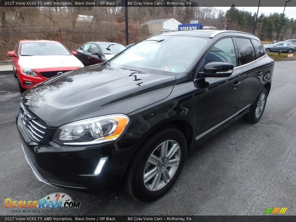 2017 Volvo XC60 T5 AWD Inscription Black Stone / Off Black Photo #8