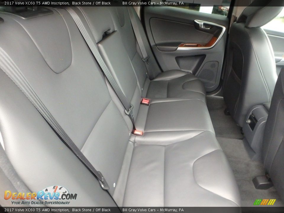2017 Volvo XC60 T5 AWD Inscription Black Stone / Off Black Photo #14