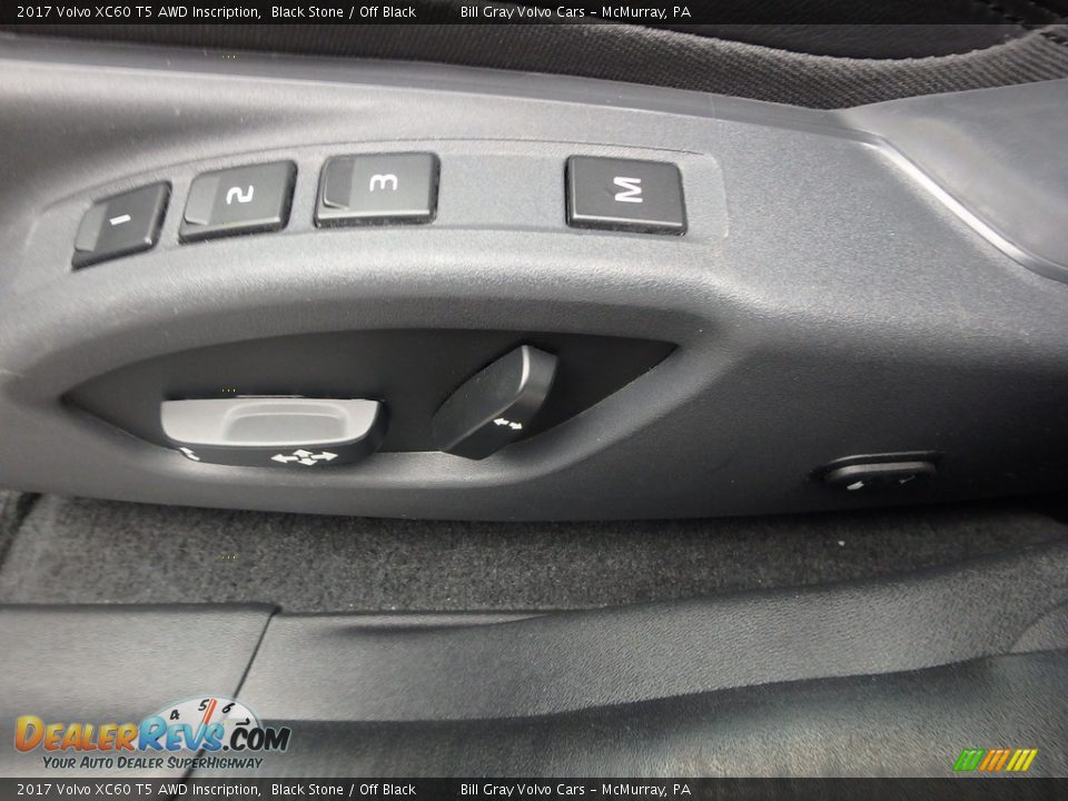 2017 Volvo XC60 T5 AWD Inscription Black Stone / Off Black Photo #19