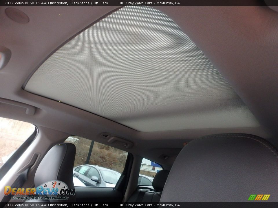2017 Volvo XC60 T5 AWD Inscription Black Stone / Off Black Photo #20