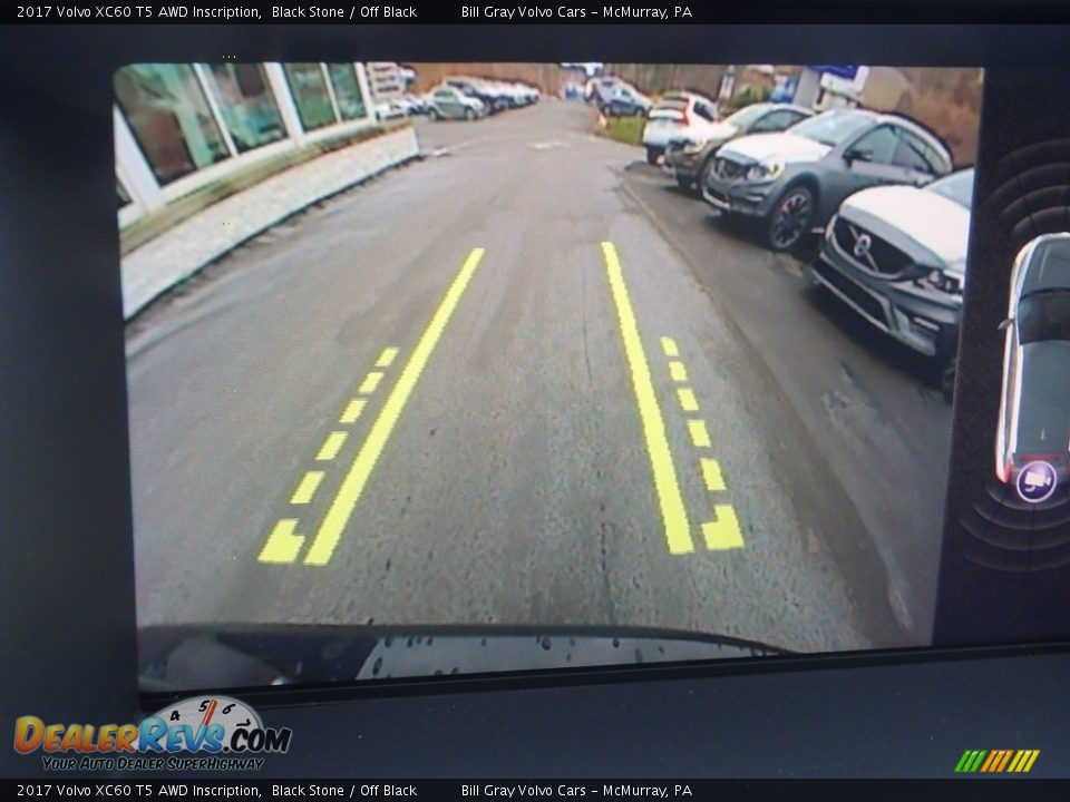 2017 Volvo XC60 T5 AWD Inscription Black Stone / Off Black Photo #25