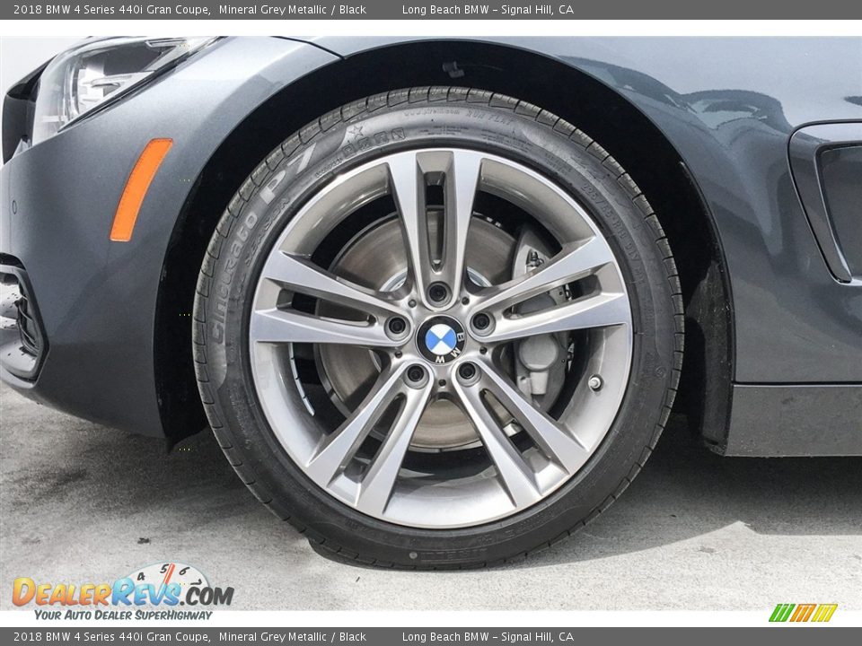 2018 BMW 4 Series 440i Gran Coupe Mineral Grey Metallic / Black Photo #9