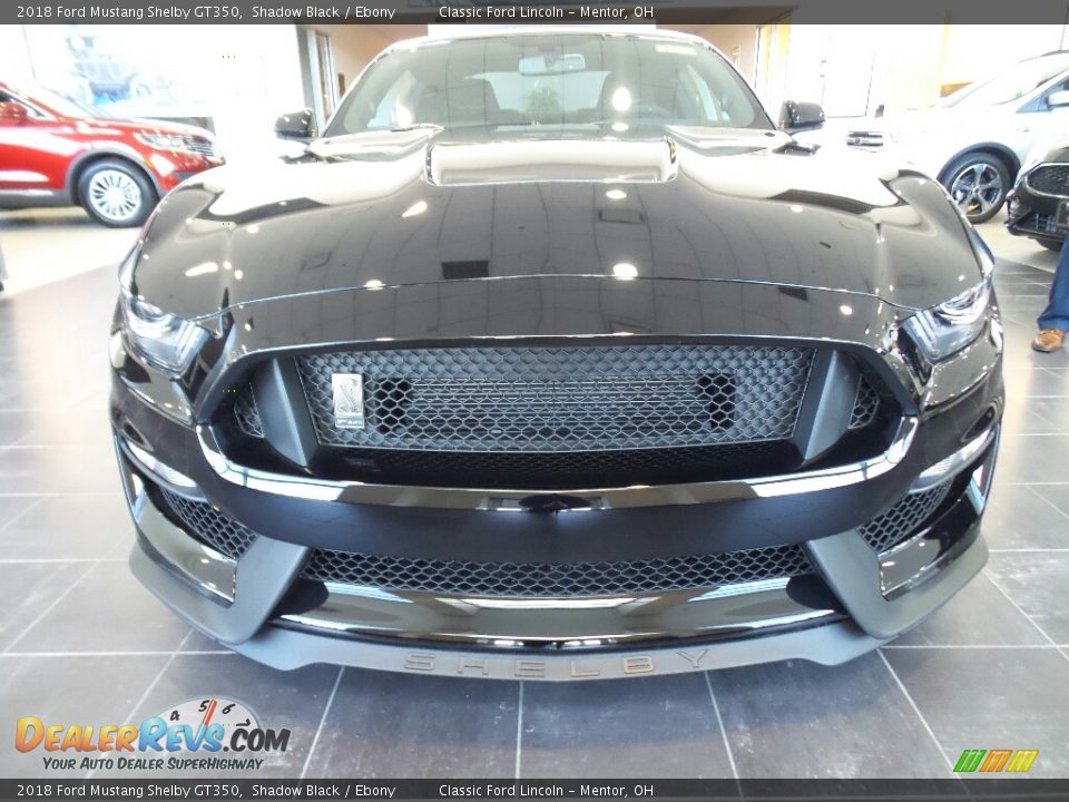 Shadow Black 2018 Ford Mustang Shelby GT350 Photo #2