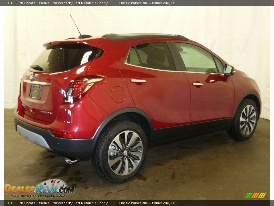 2018 Buick Encore Essence Winterberry Red Metallic / Ebony Photo #2