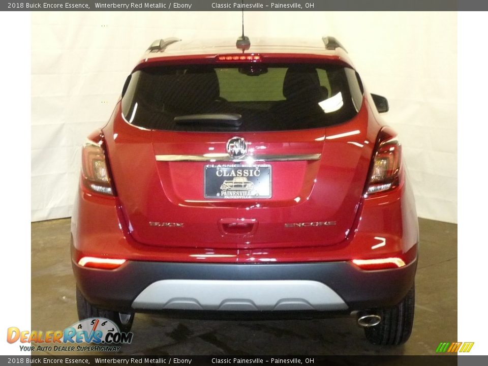 2018 Buick Encore Essence Winterberry Red Metallic / Ebony Photo #3