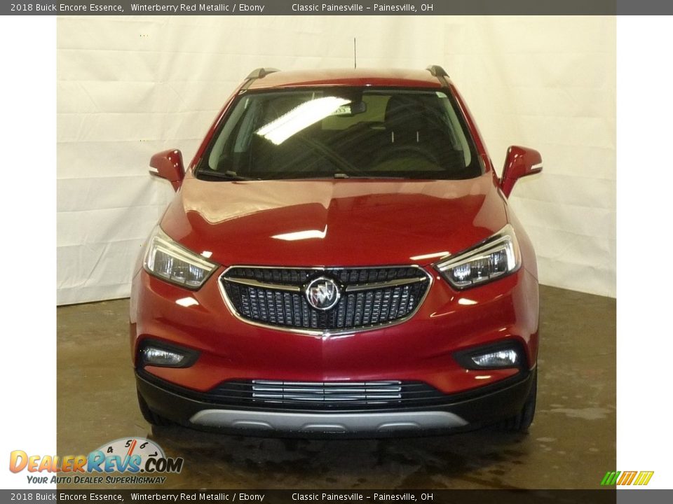 2018 Buick Encore Essence Winterberry Red Metallic / Ebony Photo #4