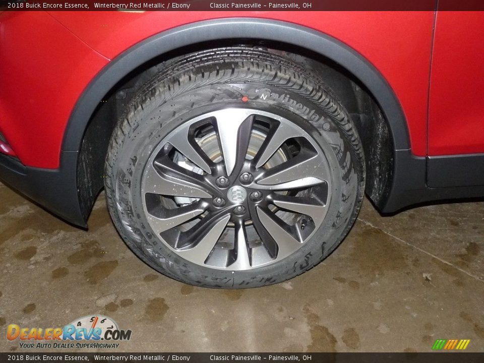 2018 Buick Encore Essence Winterberry Red Metallic / Ebony Photo #5