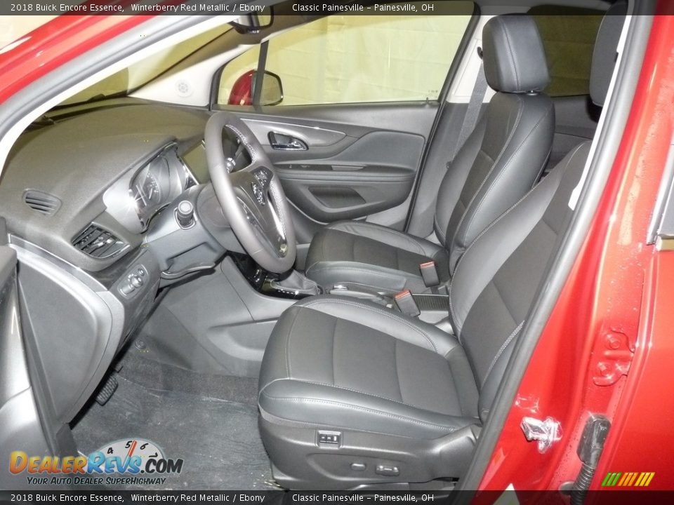 2018 Buick Encore Essence Winterberry Red Metallic / Ebony Photo #6