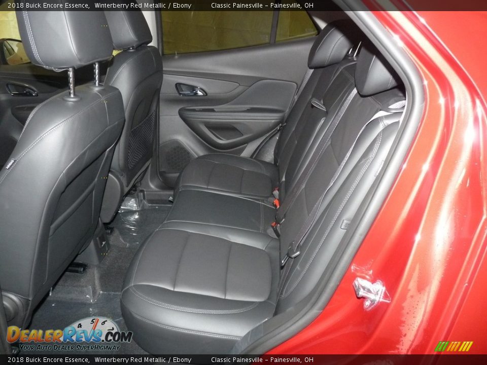 2018 Buick Encore Essence Winterberry Red Metallic / Ebony Photo #7