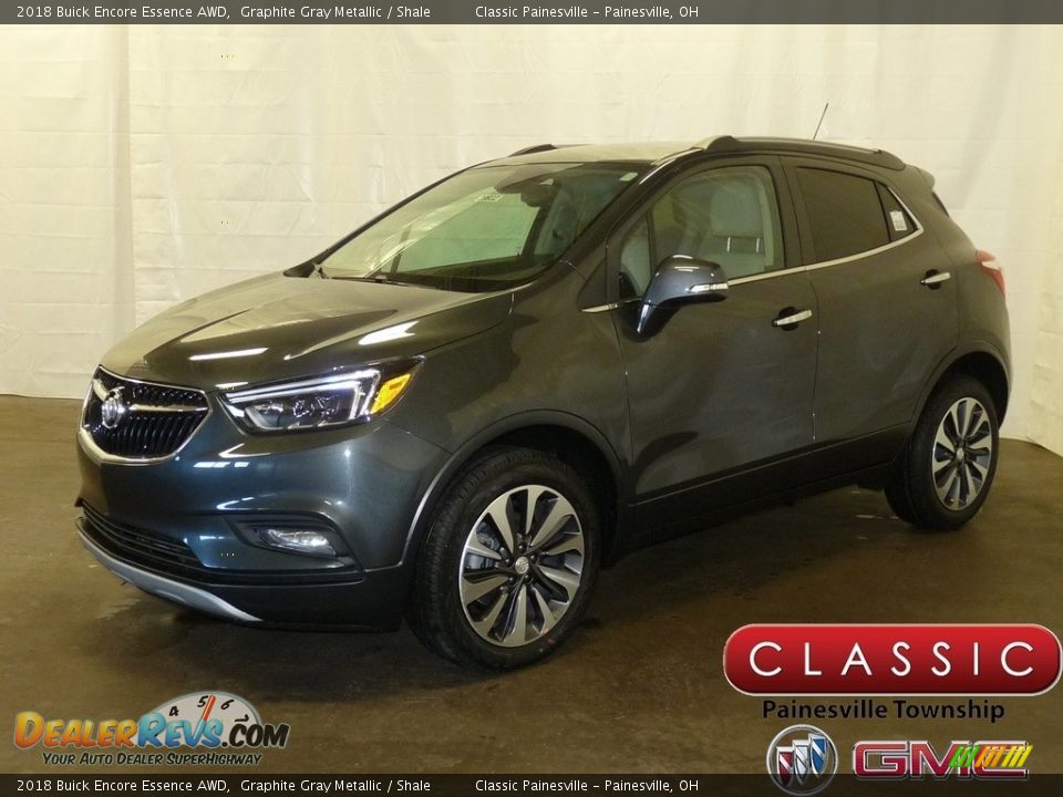 2018 Buick Encore Essence AWD Graphite Gray Metallic / Shale Photo #1