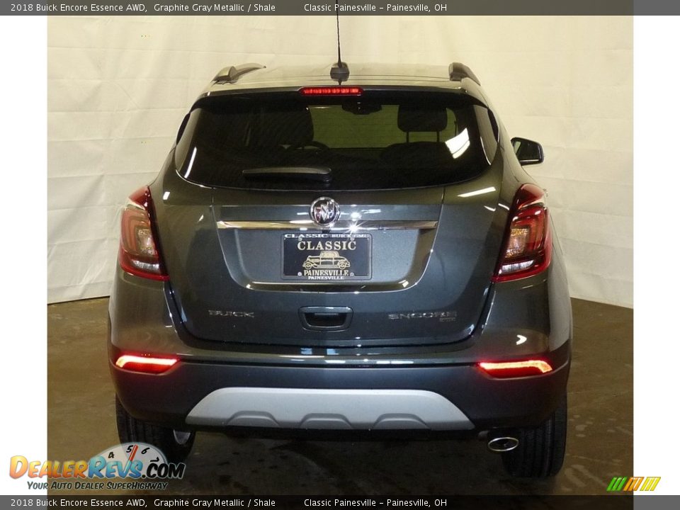 2018 Buick Encore Essence AWD Graphite Gray Metallic / Shale Photo #3