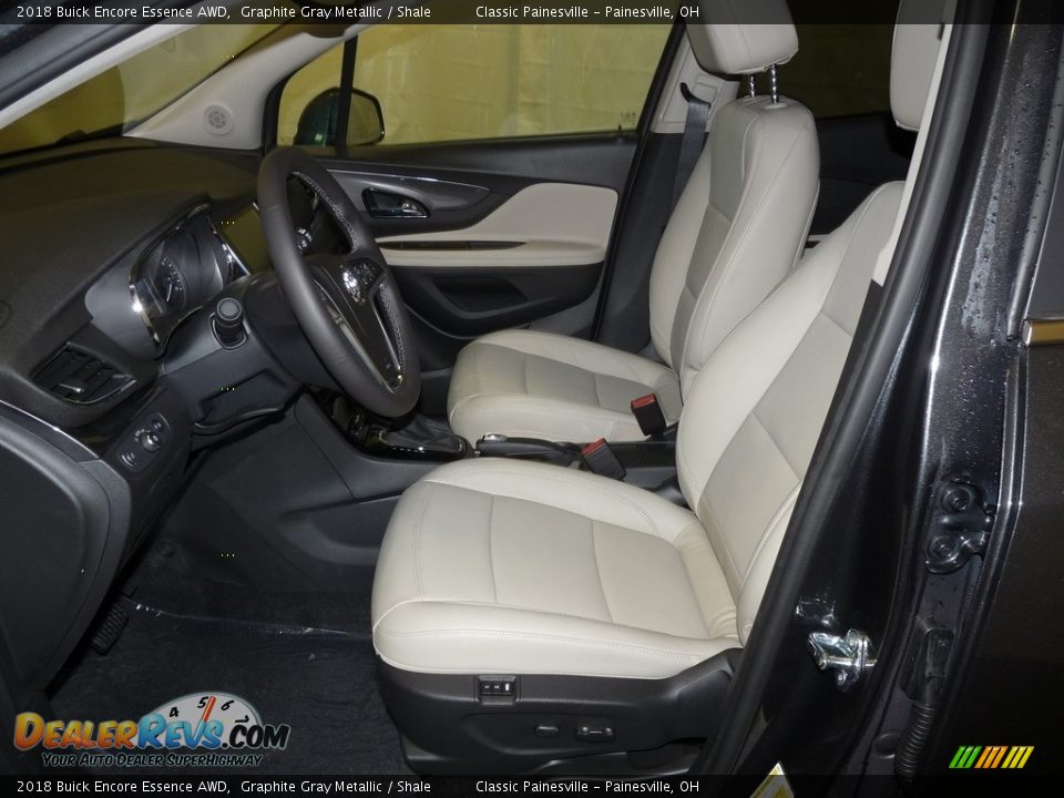 2018 Buick Encore Essence AWD Graphite Gray Metallic / Shale Photo #6