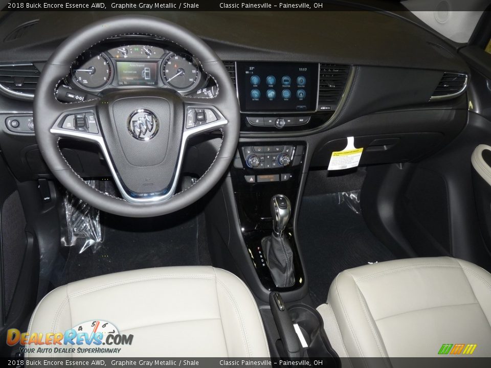 2018 Buick Encore Essence AWD Graphite Gray Metallic / Shale Photo #8