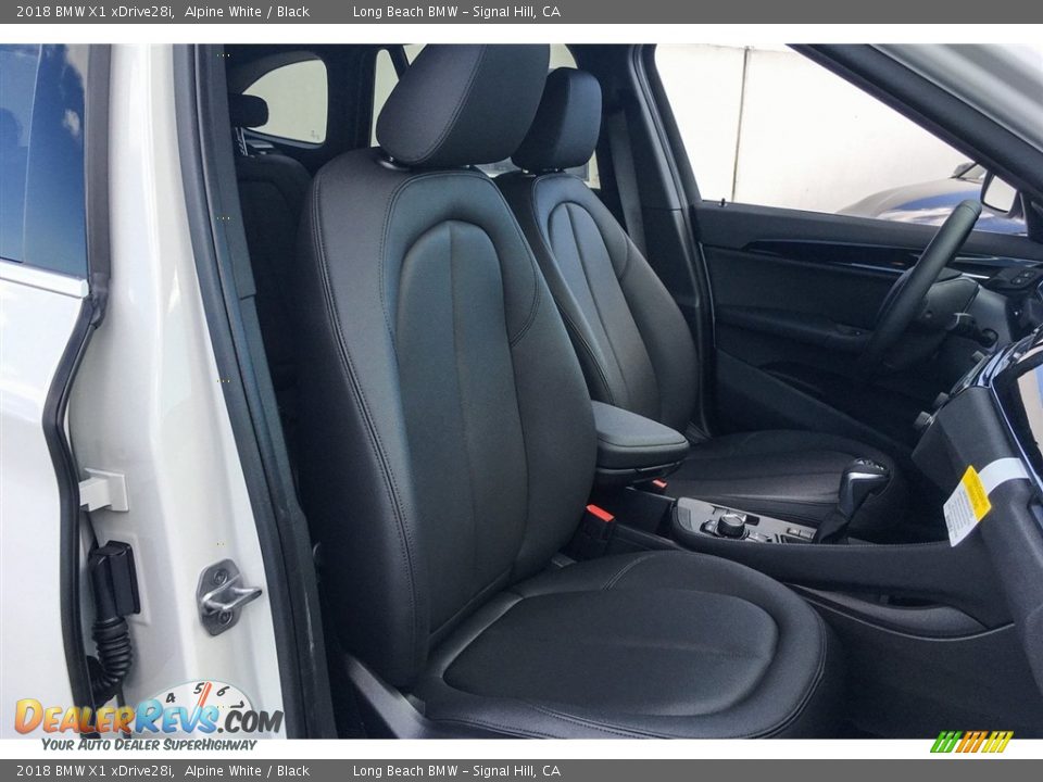 2018 BMW X1 xDrive28i Alpine White / Black Photo #2