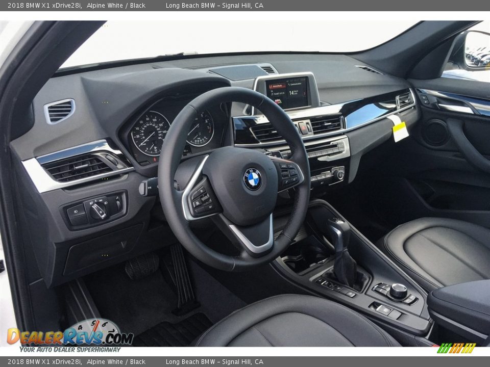 2018 BMW X1 xDrive28i Alpine White / Black Photo #5