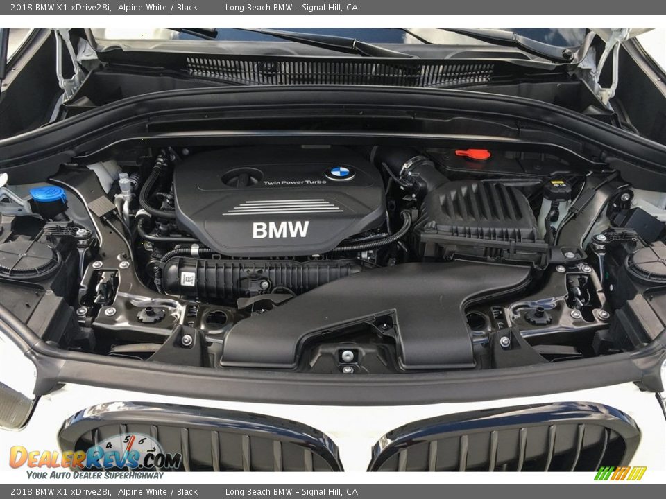 2018 BMW X1 xDrive28i Alpine White / Black Photo #8