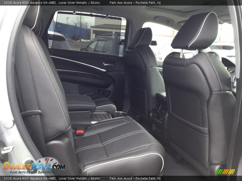 Rear Seat of 2018 Acura MDX Advance SH-AWD Photo #23