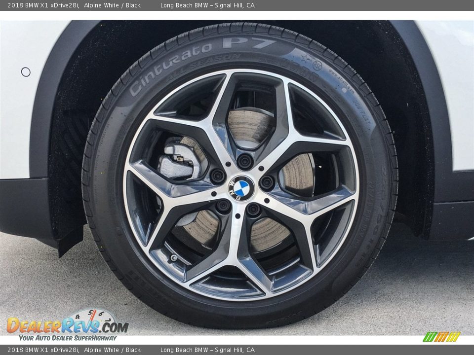 2018 BMW X1 xDrive28i Alpine White / Black Photo #9