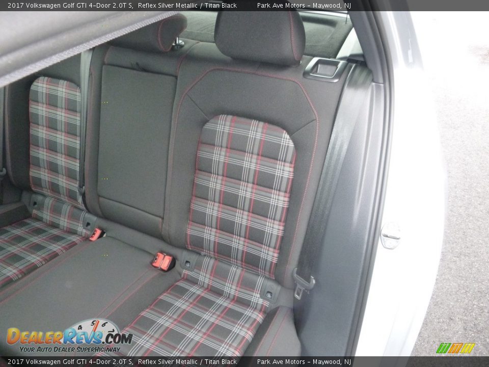 Rear Seat of 2017 Volkswagen Golf GTI 4-Door 2.0T S Photo #15