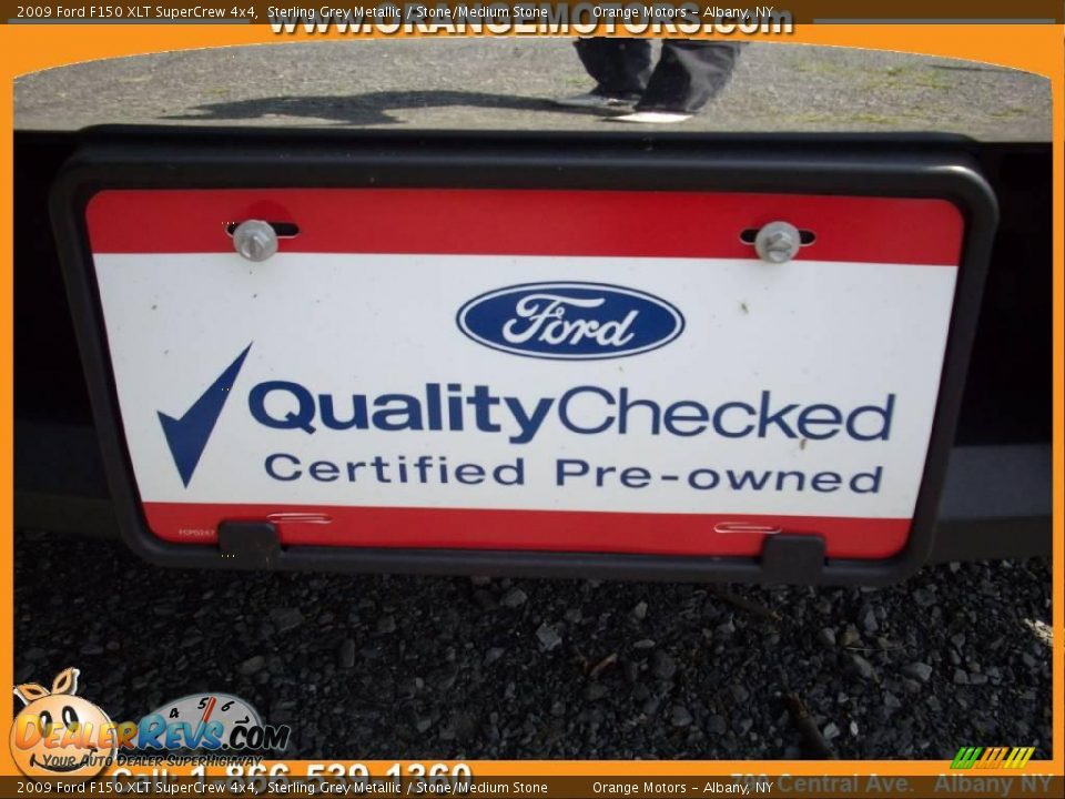 2009 Ford F150 XLT SuperCrew 4x4 Sterling Grey Metallic / Stone/Medium Stone Photo #6