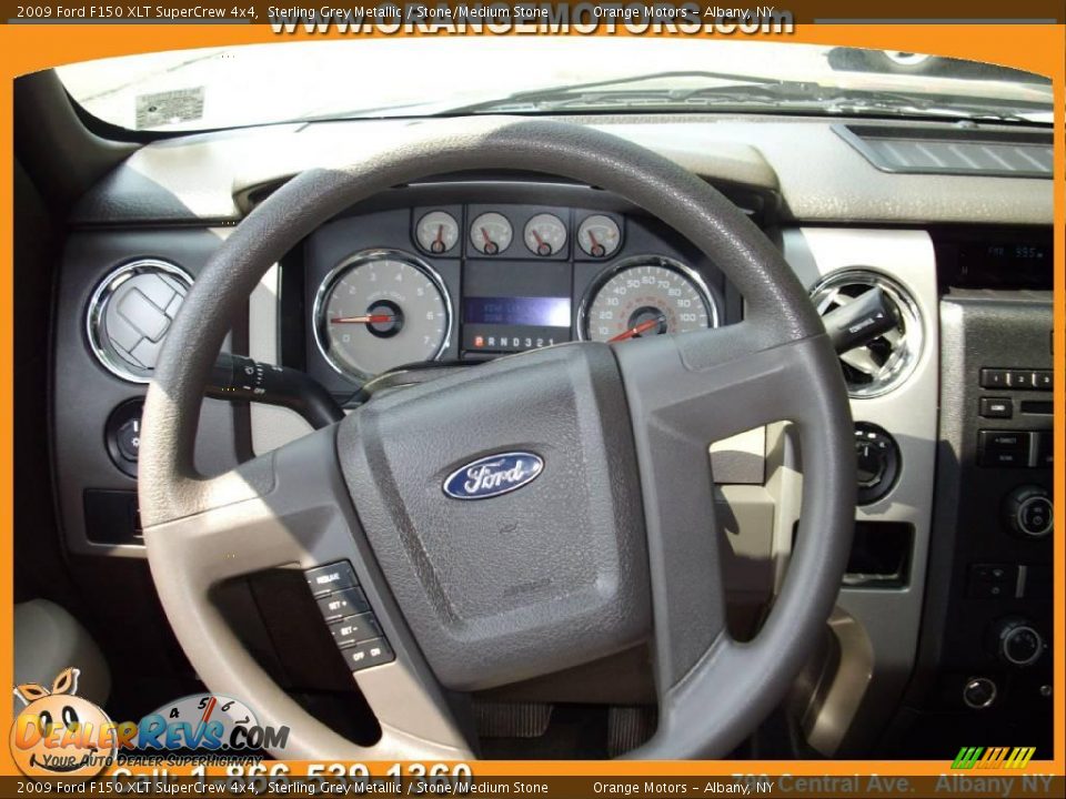2009 Ford F150 XLT SuperCrew 4x4 Sterling Grey Metallic / Stone/Medium Stone Photo #7
